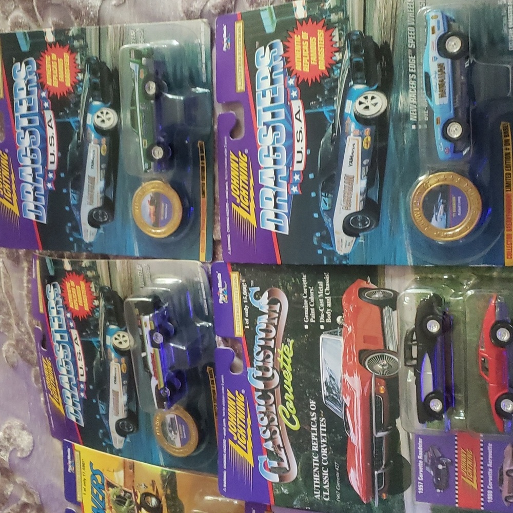 Vintage  Johnny Lightning  Die-Cast cars